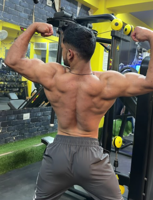 Strength training pose