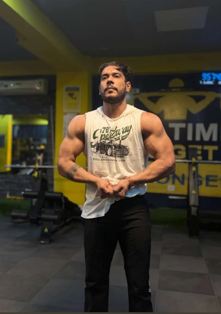 Member training in the gym